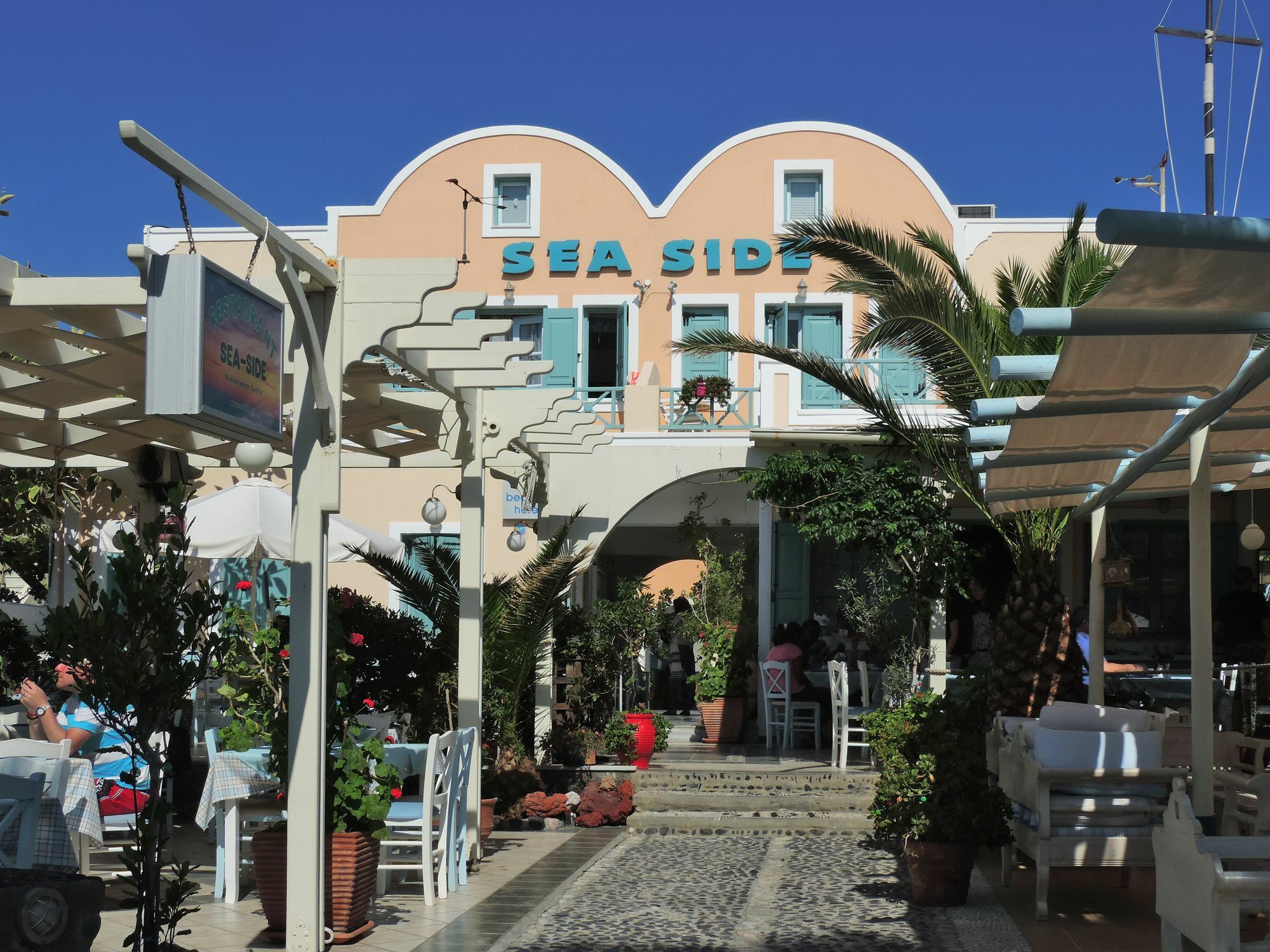 Sea Side Beach Hotel Камари Экстерьер фото